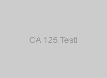 CA 125 Testi